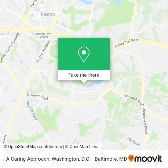 A Caring Approach map
