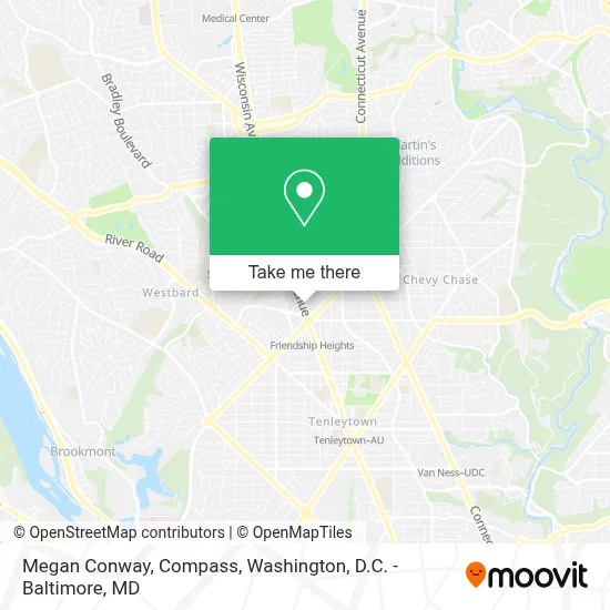 Megan Conway, Compass map
