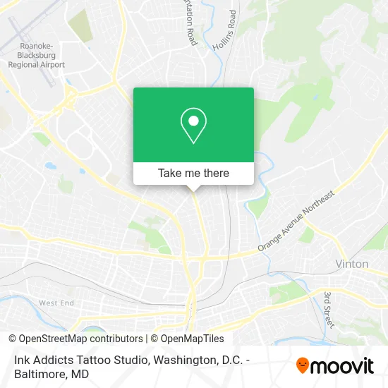 Ink Addicts Tattoo Studio map