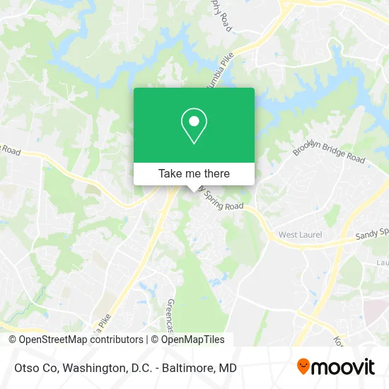 Otso Co map