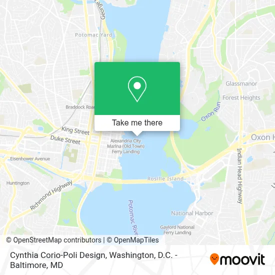 Cynthia Corio-Poli Design map