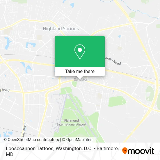 Loosecannon Tattoos map