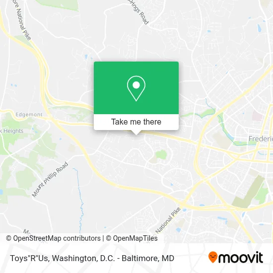 Toys"R"Us map