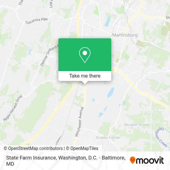 State Farm Insurance map