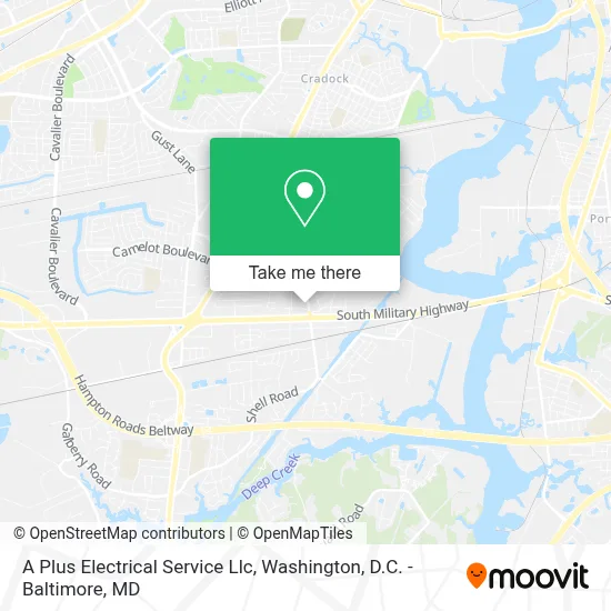A Plus Electrical Service Llc map