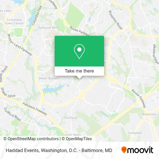 Haddad Events map
