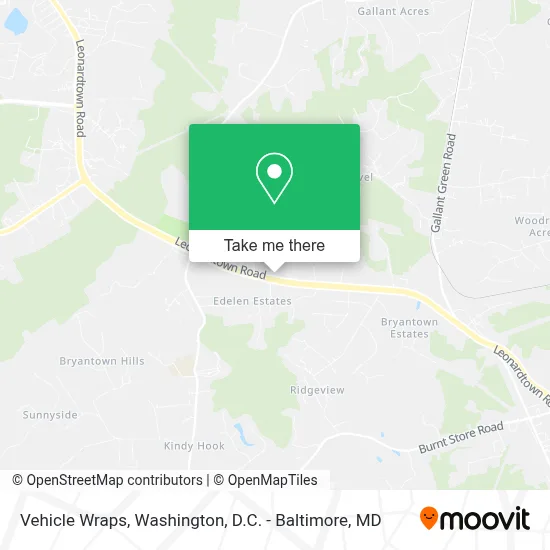 Vehicle Wraps map