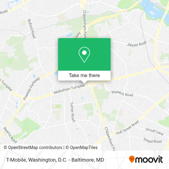 T-Mobile map