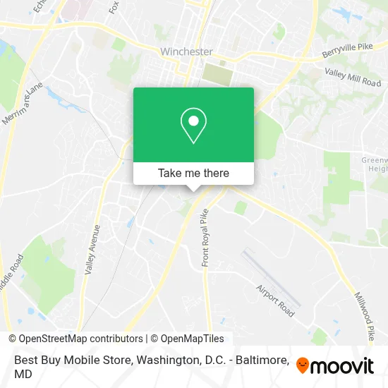 Best Buy Mobile Store map