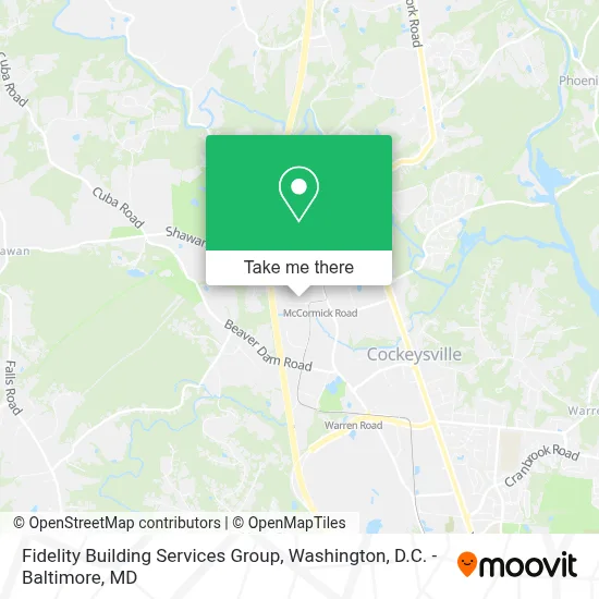 Fidelity Building Services Group map
