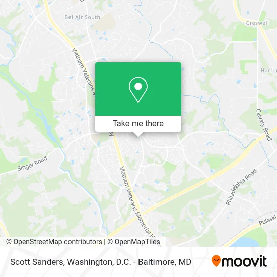 Scott Sanders map