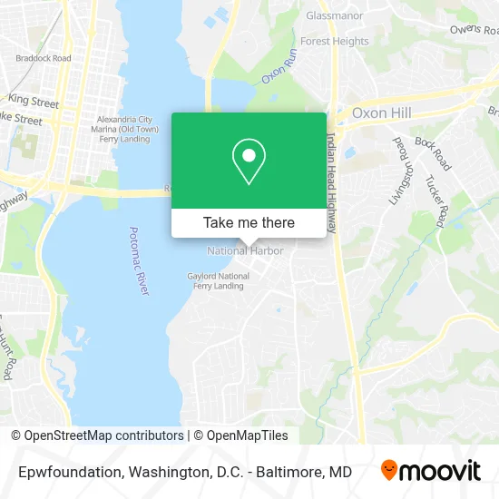 Epwfoundation map