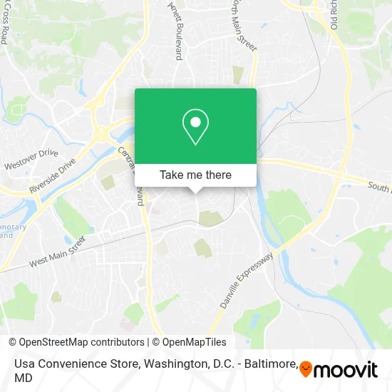 Usa Convenience Store map
