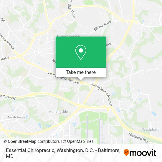 Essential Chiropractic map