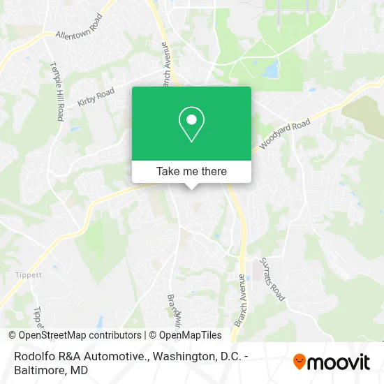 Rodolfo R&A Automotive. map