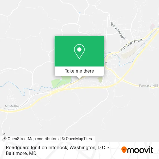 Roadguard Ignition Interlock map