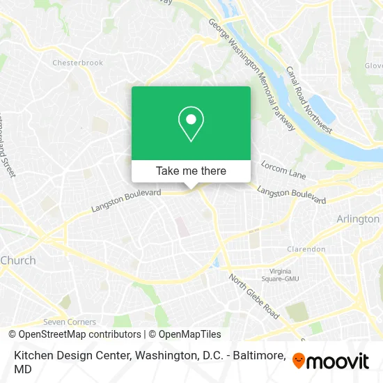 Kitchen Design Center map