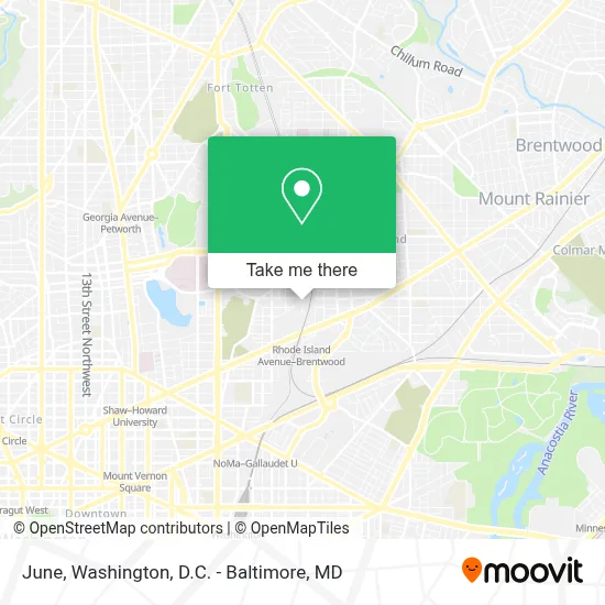 June map