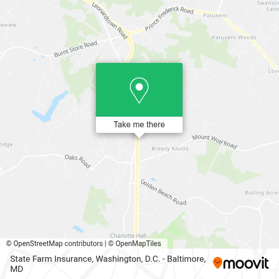 State Farm Insurance map
