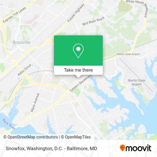 Snowfox map