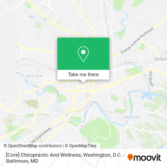 [Core] Chiropractic And Wellness map