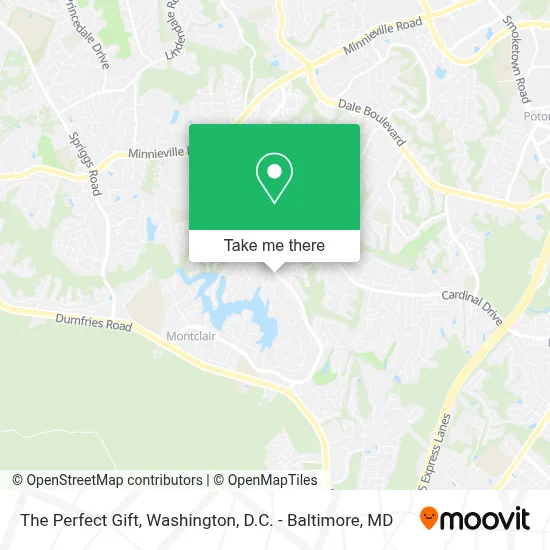 The Perfect Gift map