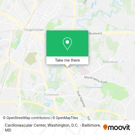 Cardiovascular Center map