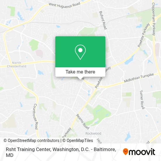 Rsht Training Center map