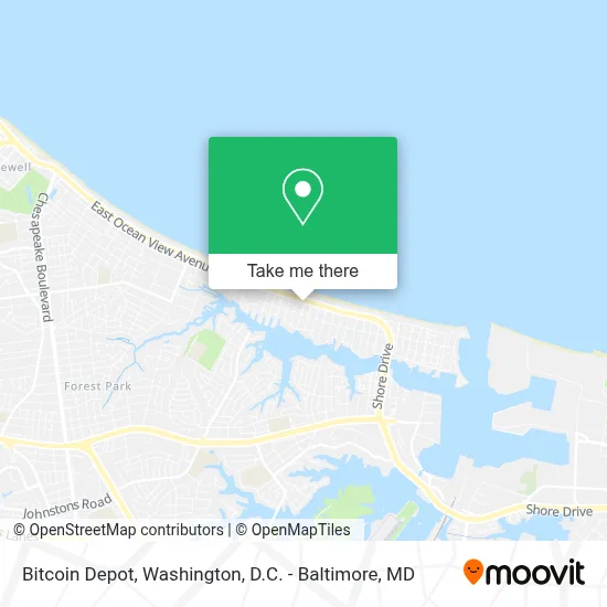 Bitcoin Depot map