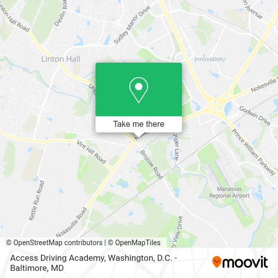 Access Driving Academy map