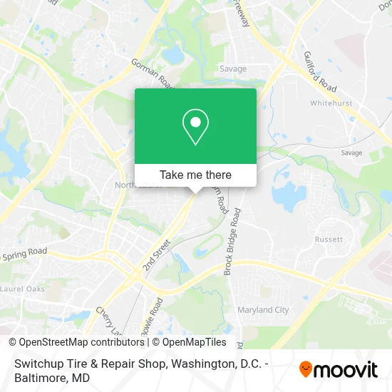 Switchup Tire & Repair Shop map