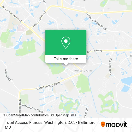 Total Access Fitness map