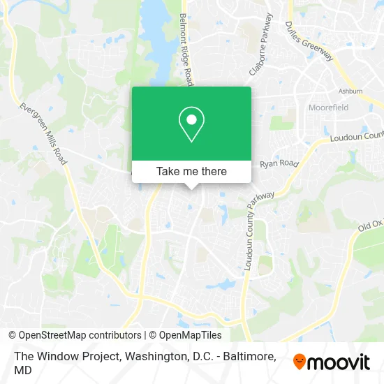 The Window Project map