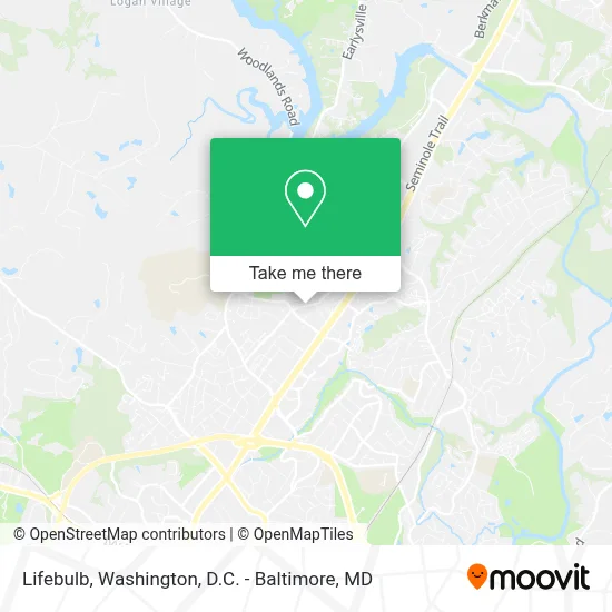 Lifebulb map