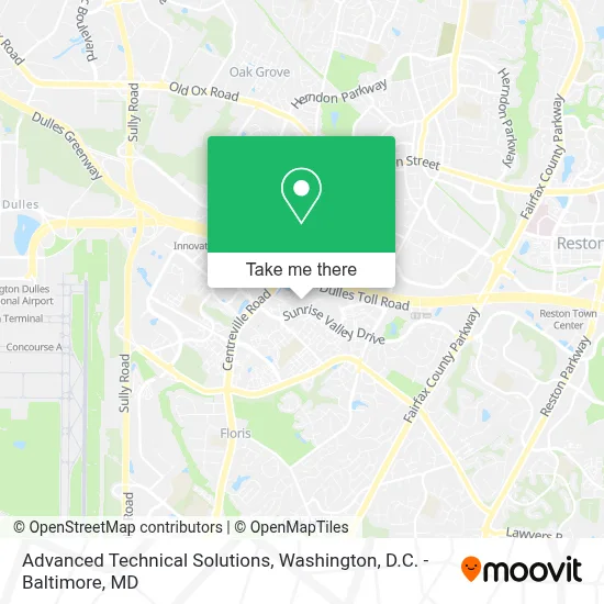 Advanced Technical Solutions map