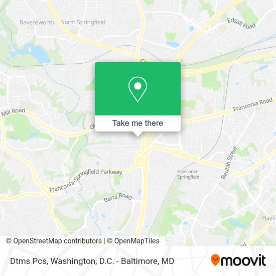Dtms Pcs map