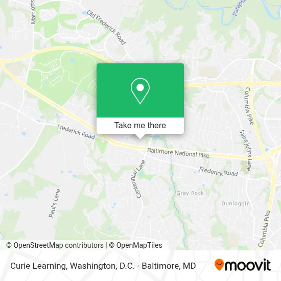 Curie Learning map