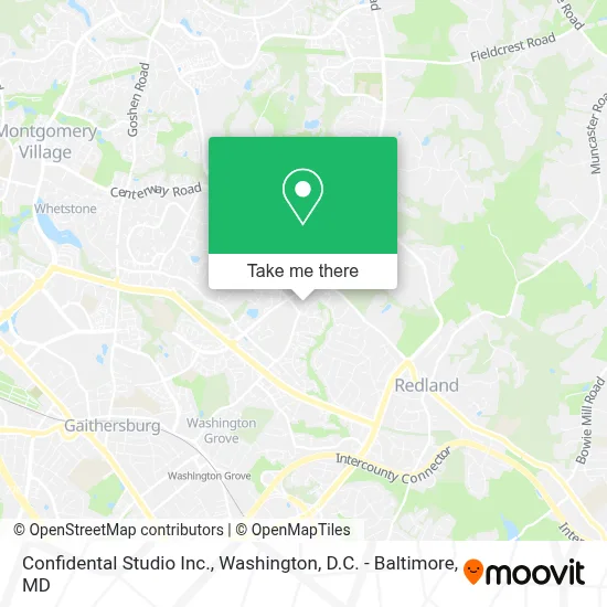 Confidental Studio Inc. map