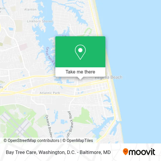 Bay Tree Care map