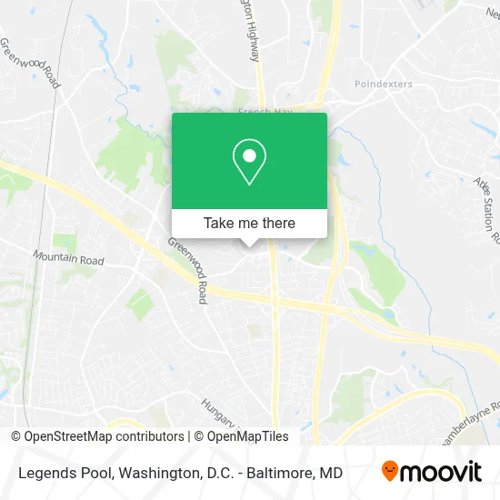 Legends Pool map