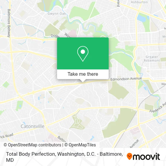 Total Body Perfection map