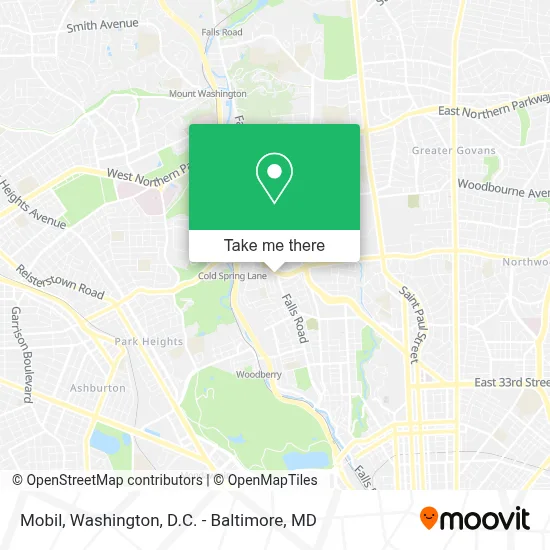 Mobil map
