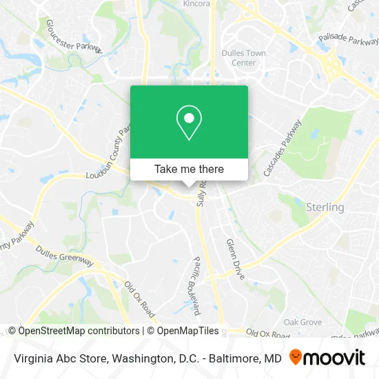 Virginia Abc Store map