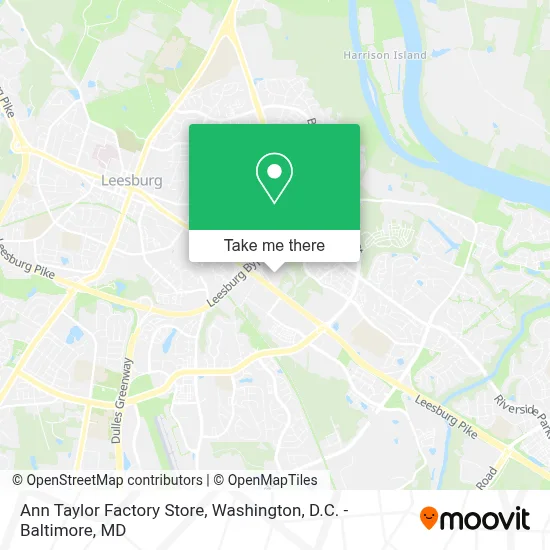 Ann Taylor Factory Store map