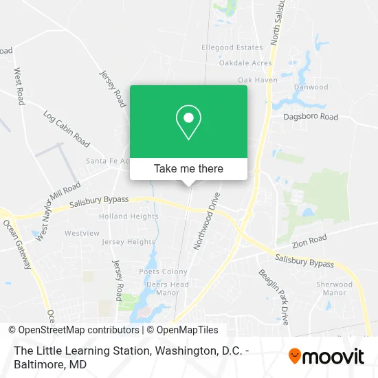 The Little Learning Station map