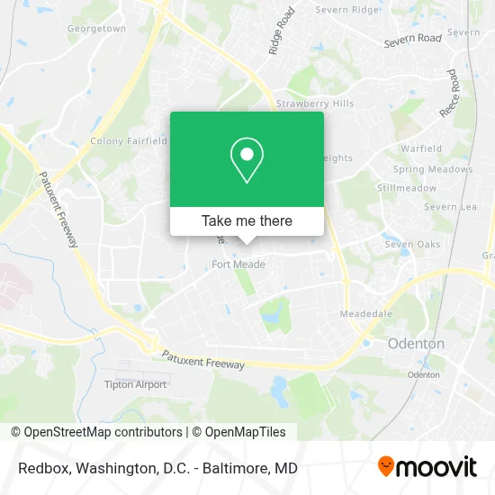 Redbox map