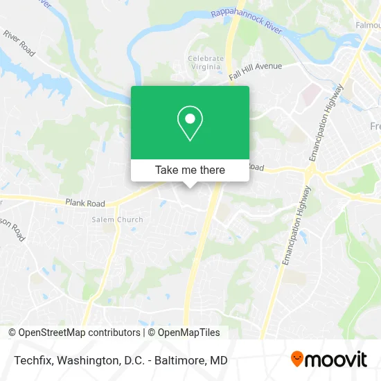 Techfix map