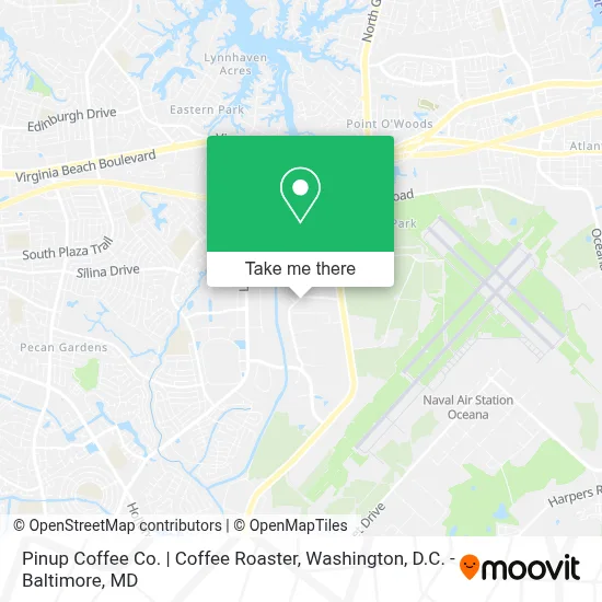Pinup Coffee Co. | Coffee Roaster map