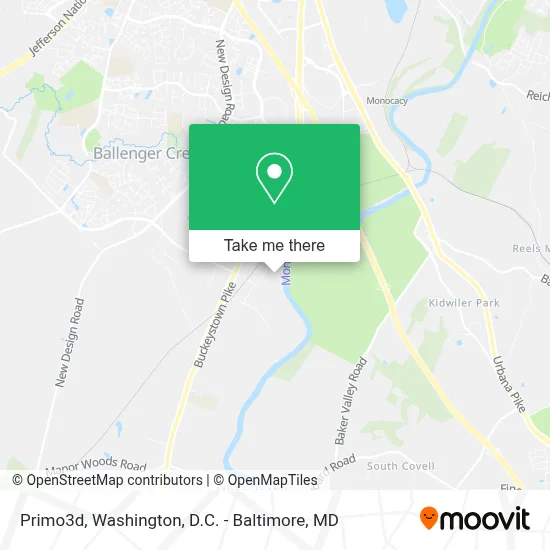 Primo3d map