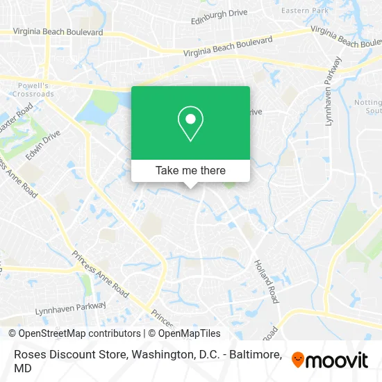 Roses Discount Store map